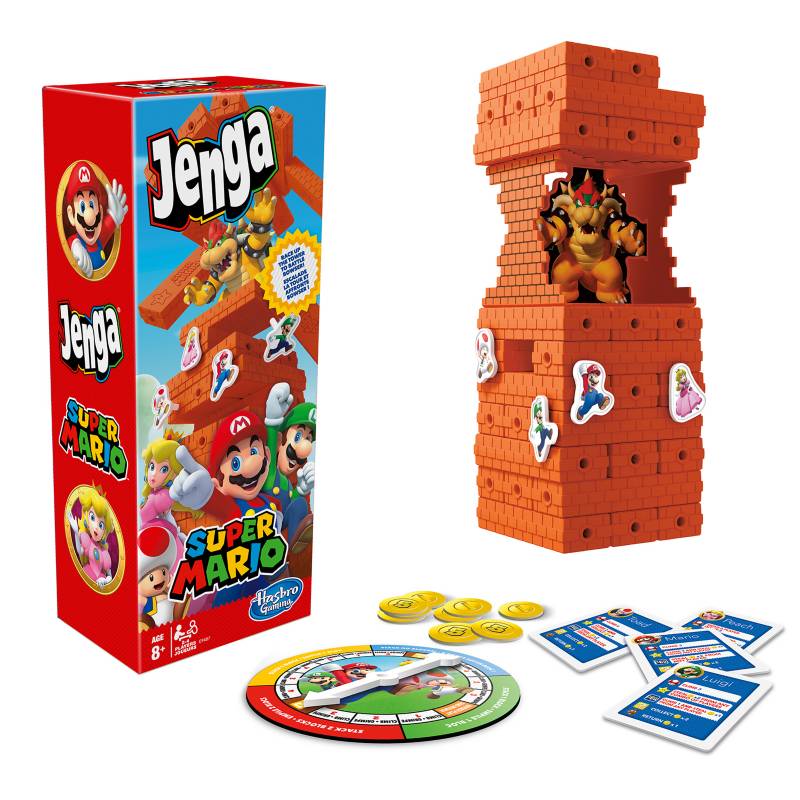 HASBRO - Jenga Edición Super Mario