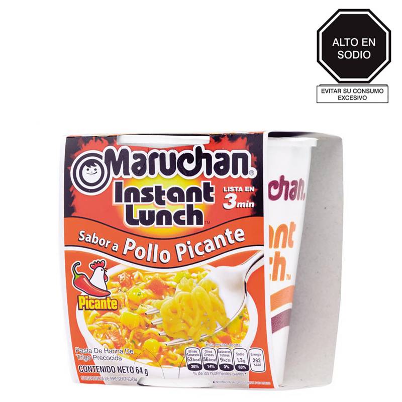MARUCHAN - Maruchan Instant Lunch Pollo Picante 64 Gr