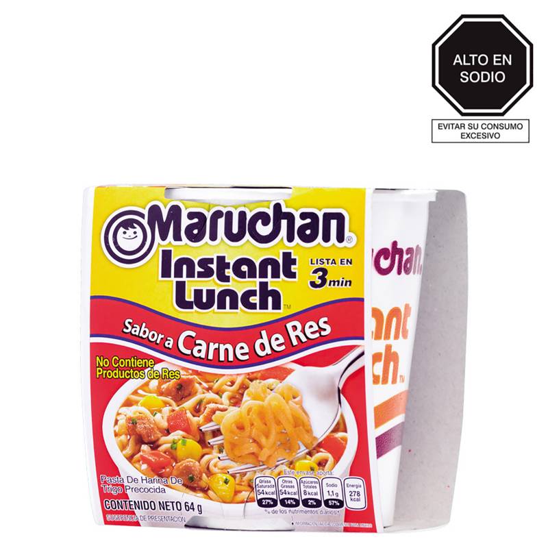 MARUCHAN - Maruchan Instant Lunch Res 64 Gr