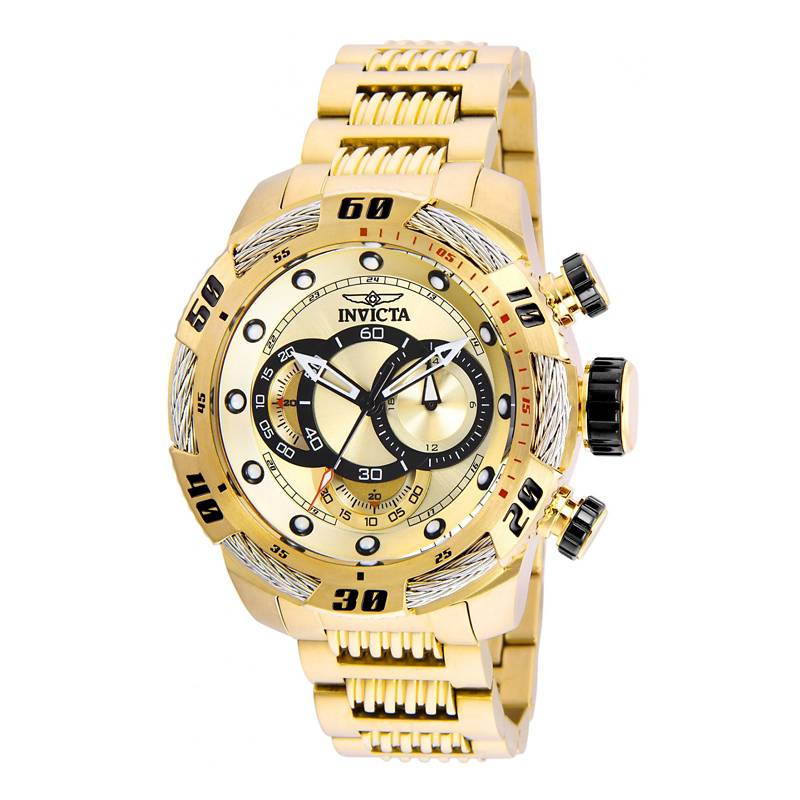 Reloj Invicta 27733 Hombre Dorado Quartz INVICTA