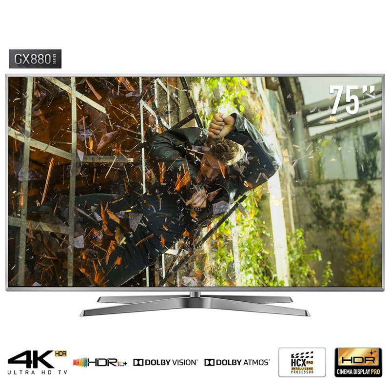 PANASONIC - Televisor 75" 4K Ultra HD Smart TV TC-75GX880W