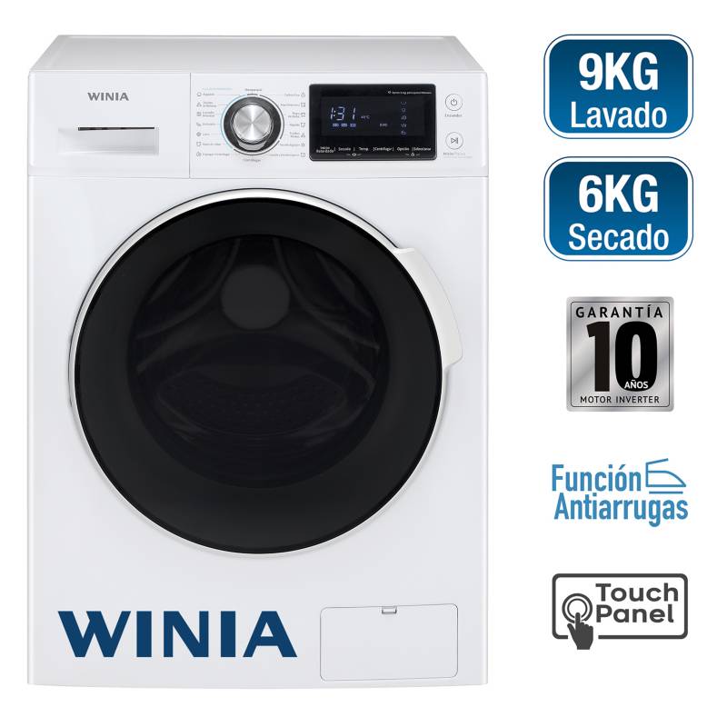 WINIA - Lavaseca 9 Kg/6 Kg Blanca WLC-90MCW