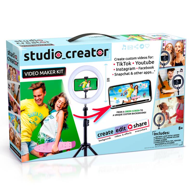 STUDIO CREATOR - Kit para Crear Videos para Redes Sociales