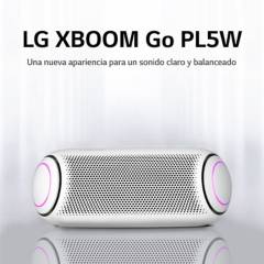 LG - LG PARLANTE BLUETOOTH PORTATIL XBOOM Go PL5 White (2020)