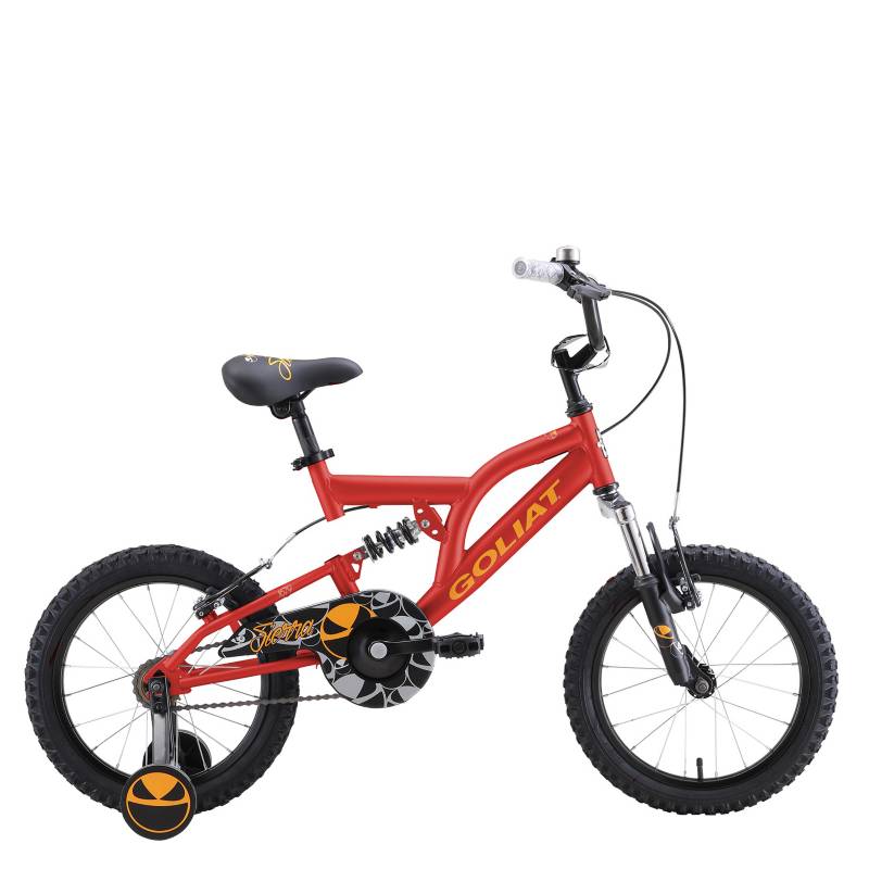 GOLIAT - Bicicleta Infantil Sierra Rojo Aro 16