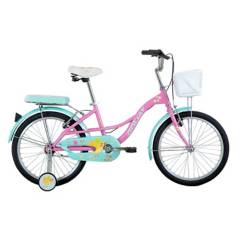 GOLIAT - Bicicleta Infantil Cabo blanco Rosado Aro 20