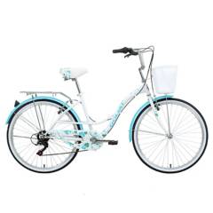 GOLIAT - Bicicleta Mujer Cabo blanco Blanco Aro 26