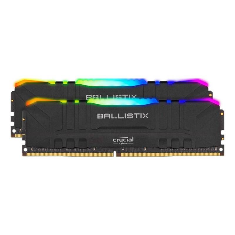 CRUCIAL - RAM RGB 16GB 2x8 DDR4 3200 BL2K8G32C16U4BL