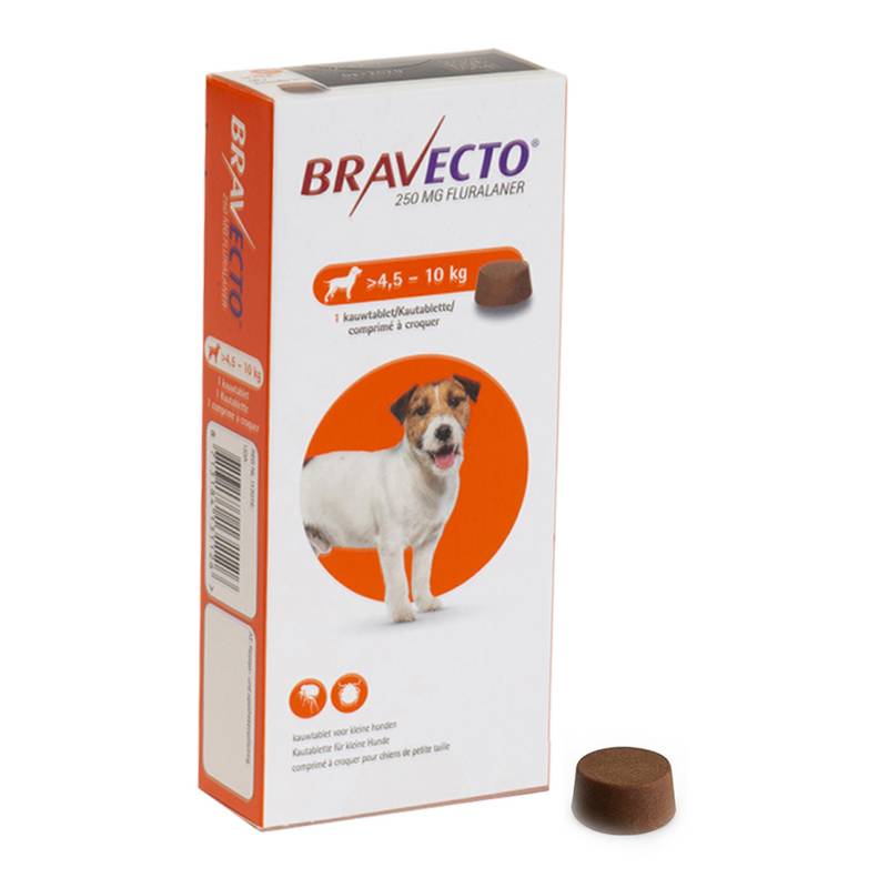 BRAVECTO - Antipulgas para Perros Bravecto 4.5 - 10 kg
