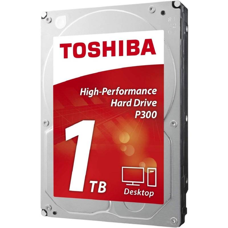 TOSHIBA - Disco Duro 1TB 3.5" HDD 7200RPM P300 HDWD110UZS