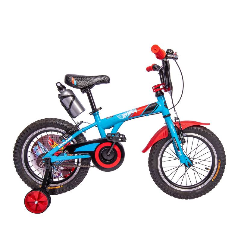Monark - Bicicleta para Niños  Hot Wheels Racing Aro 16 Monark