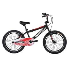 MONARETTE - Bicicleta Cobra Aro 20" Negro Rojo