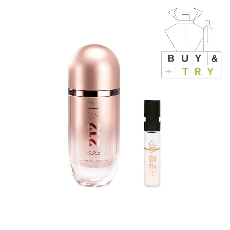 CAROLINA HERRERA - Try&Buy 212 VIP Rosé Eau de Parfum 80 ml+ Sample