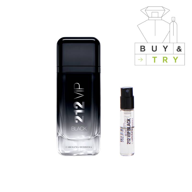 CAROLINA HERRERA - Try&Buy 212 VIP Black Eau de Parfum 100 ml + Sample