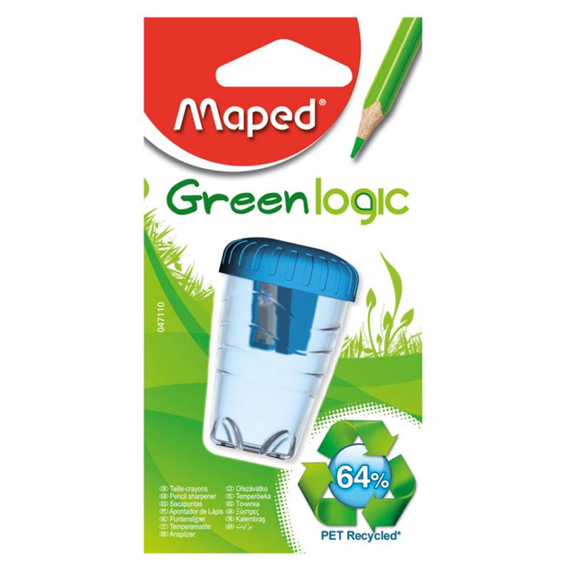 MAPED - Sacapuntas Green Logic 1 Orificio