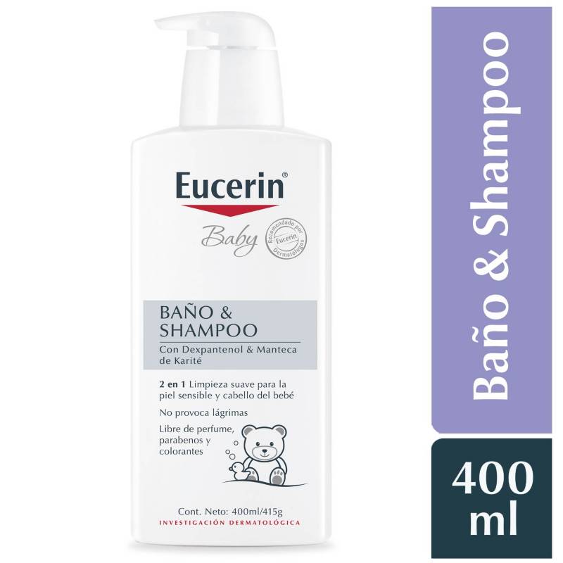 EUCERIN - Eucerin Baby Baño y Shampoo 400ml