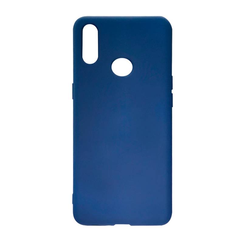 GENERICO - Case Siliconado Samsung A10s Azul