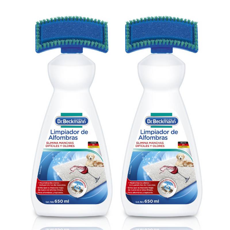 DR. BECKM - Pack limpia alfombras 2x650ml