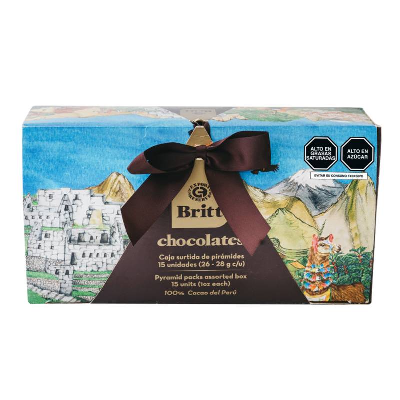 BRITT - Chocolate Relleno en Caja 404Gr
