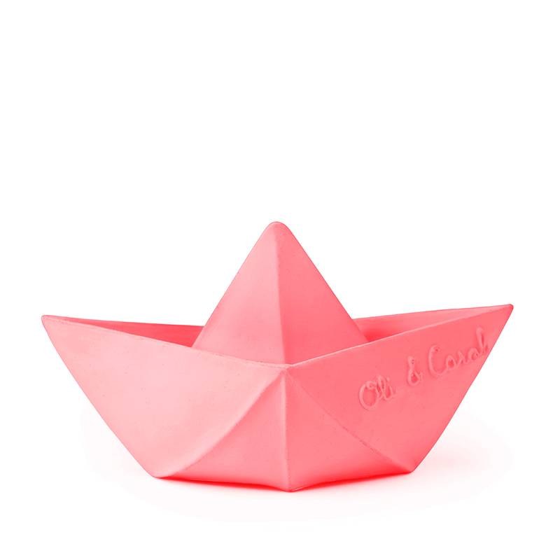 OLI & CAROL - Mordedor Bote Origami Pink