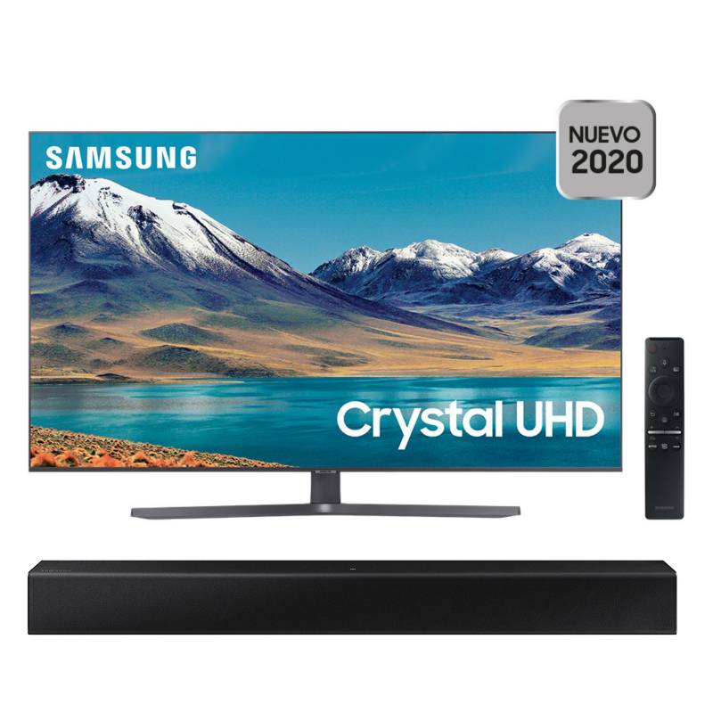 SAMSUNG - Televisor 50" 4K Ultra HD Smart TV UN50TU8500GXPE + Soundbar HW-T400/PE