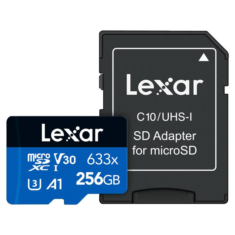 LEXAR - Tarjeta memoria SDMI256GB633X 100MB