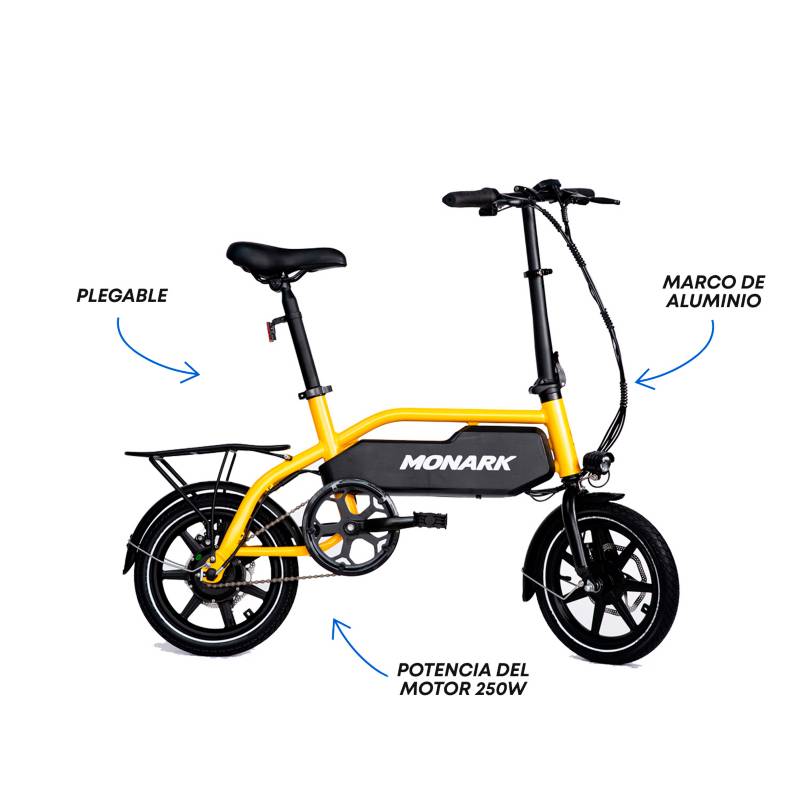 Monark - Bicicleta Eléctrica E-Mount Aro 14'