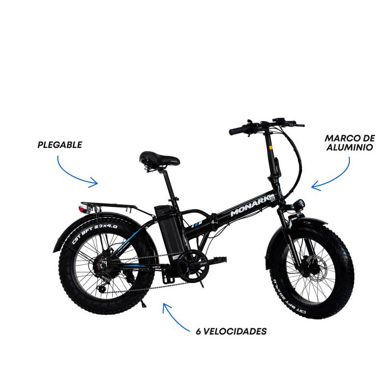 MONARK - Bicicleta Eléctrica E-Motion AL Aro 20  Monark