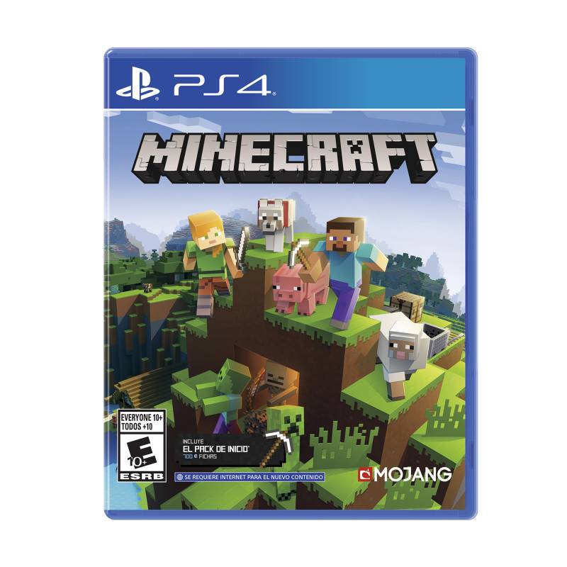 PLAY STATION - PS4 Minecraft Bedrock Strater Coll