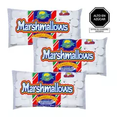 GUANDY - Pack x 3 Guandy Marshmallows Blancos 255gr