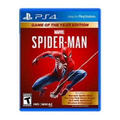 SONY - Spiderman Game of The Year Edition Goty Ps4