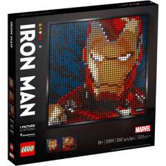 LEGO - Retrato de Iron Man