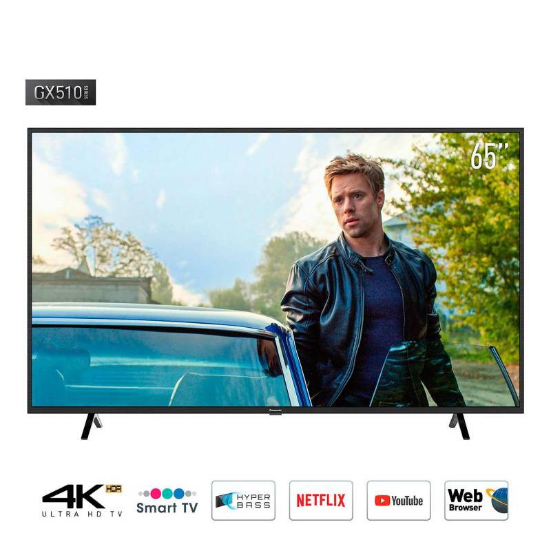PANASONIC - Televisor 65" 4K Ultra HD Smart TV TC-65GX510P