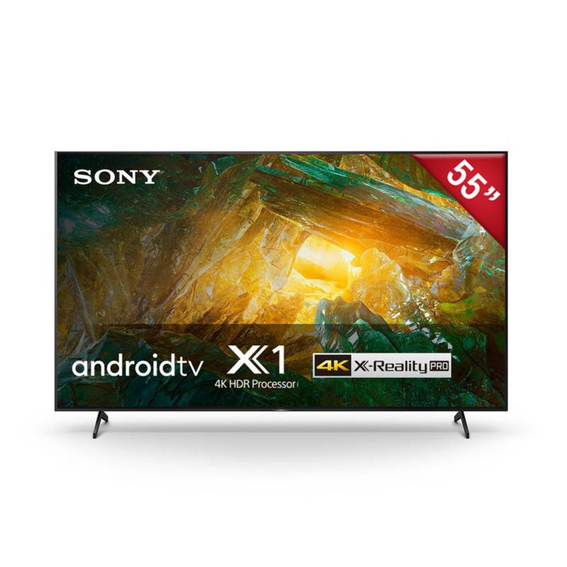 SONY - Televisor 55" 4K Ultra HD Smart TV XBR-55X805H LA8