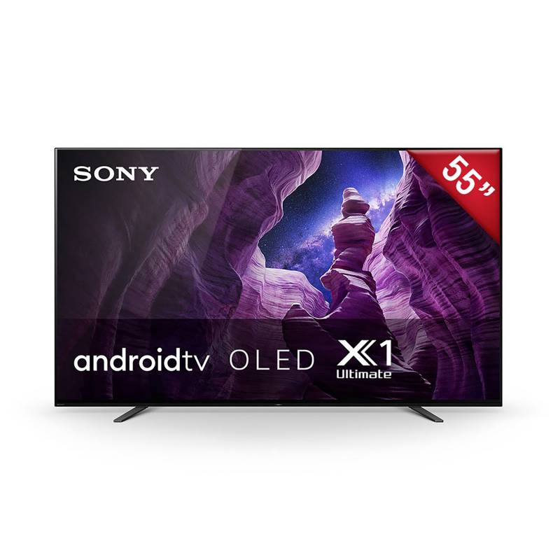 SONY - Televisor 55" OLED 4K Ultra HD Smart TV XBR-55A8H LA8