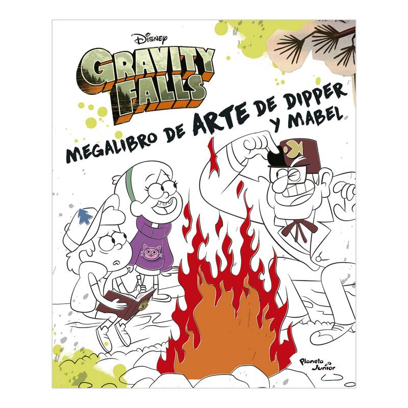 PLANETA - Gravity Falls. Megalibro de arte de Dipper y Mable
