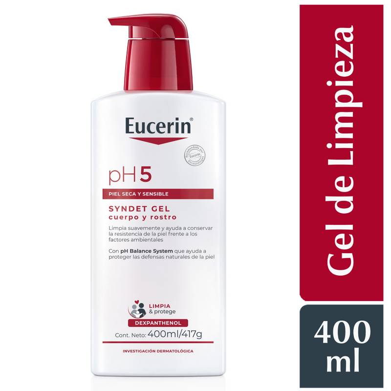 EUCERIN - Eucerin pH5 Syndet Gel C/Bomba 400ml