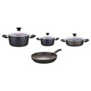 Distribuidora Roland - 🍲Set de Ollas de Marmol Antiadherente🍲 ✨Materiales  Premium con Tapa Vidrio Templado✨ 🔥Liquidación TOTAL, Q549.00🔥 🚫Precio  Normal