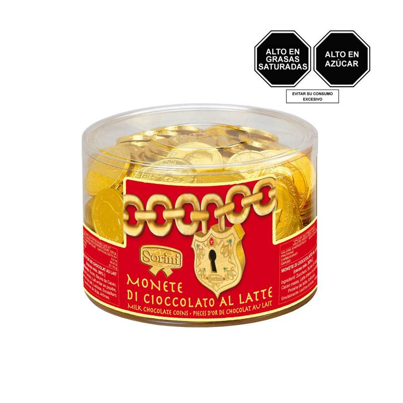 SORINI - Chocolate Sorini  Plastic Box Monete 1kg
