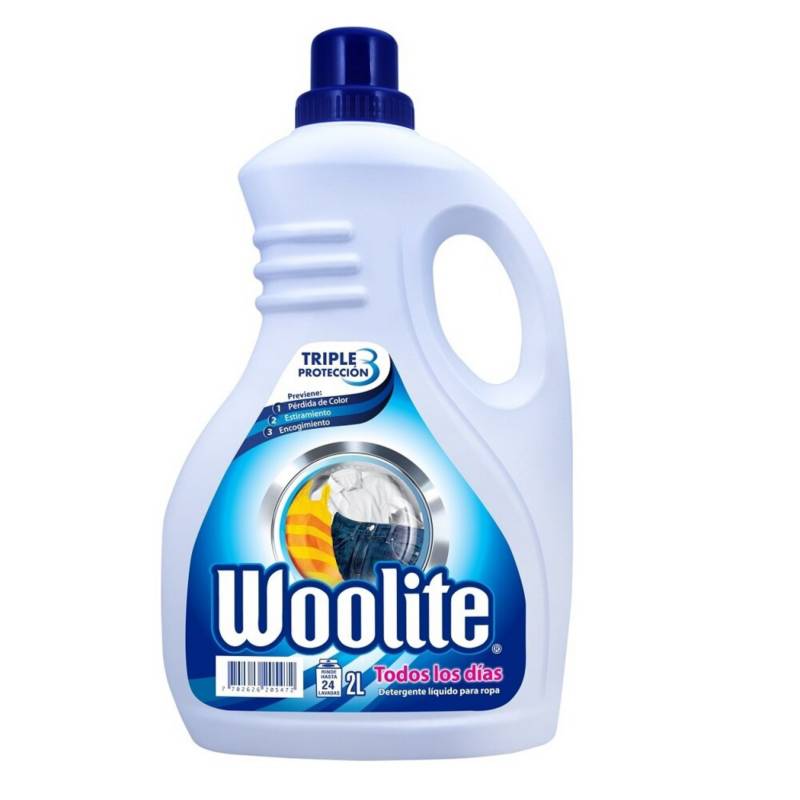 WOOLITE - Detergente líquido 2L X4