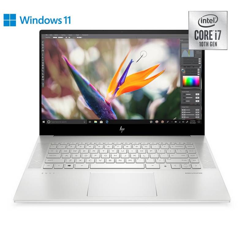 HP - HP ENVY Laptop 15-ep0004la Intel Core i7-10750H 16GB 512GB SSD + 32GB Optane RTX2060 4K UHD