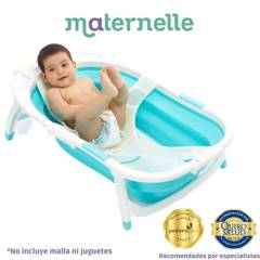MATERNELLE - Bañera Plegable Celeste Maternelle