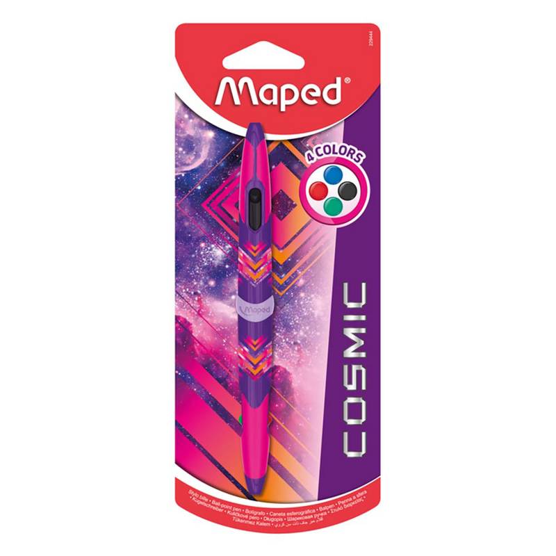 MAPED - Lapicero 4 Colores Pinkteens