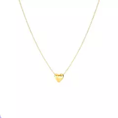 MAISHA - Collar Corazón de Oro 18K 