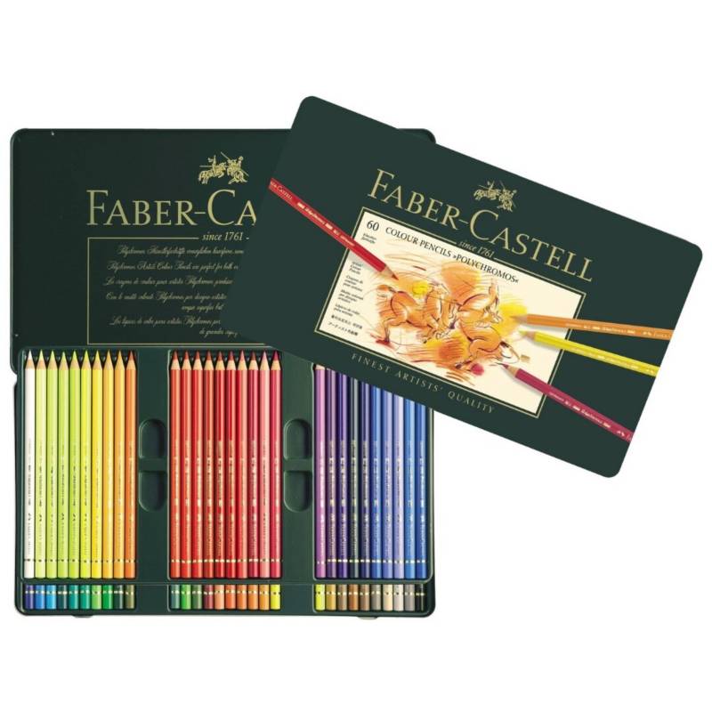 FABER CASTELL - Colores Polychromos x 60