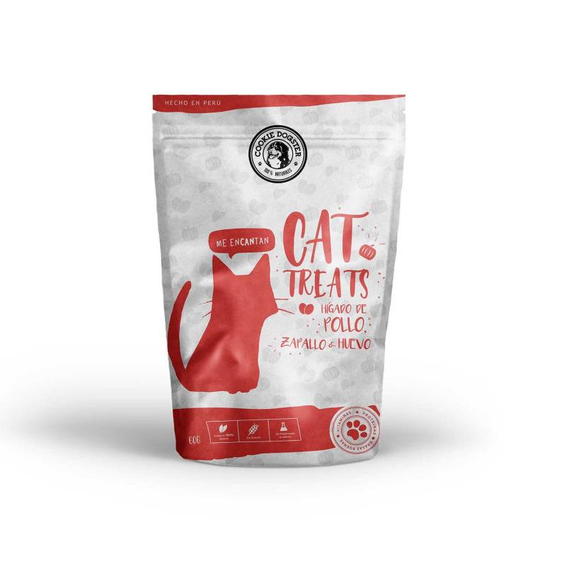 COOKIE DOGSTER - Snacks Para Gatos Cat Treats 60gr