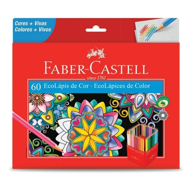 FABER CASTELL - Colores x 60