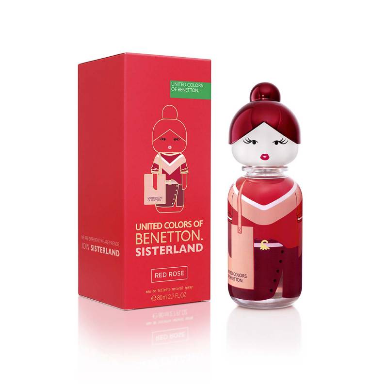 BENETTON - Benetton United Sisterland Red Rose EDT 80 ml