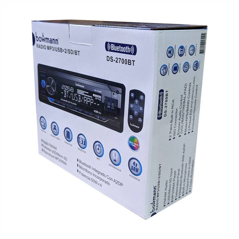 Autoradio Bowmann Bluetooth DS-2800BT