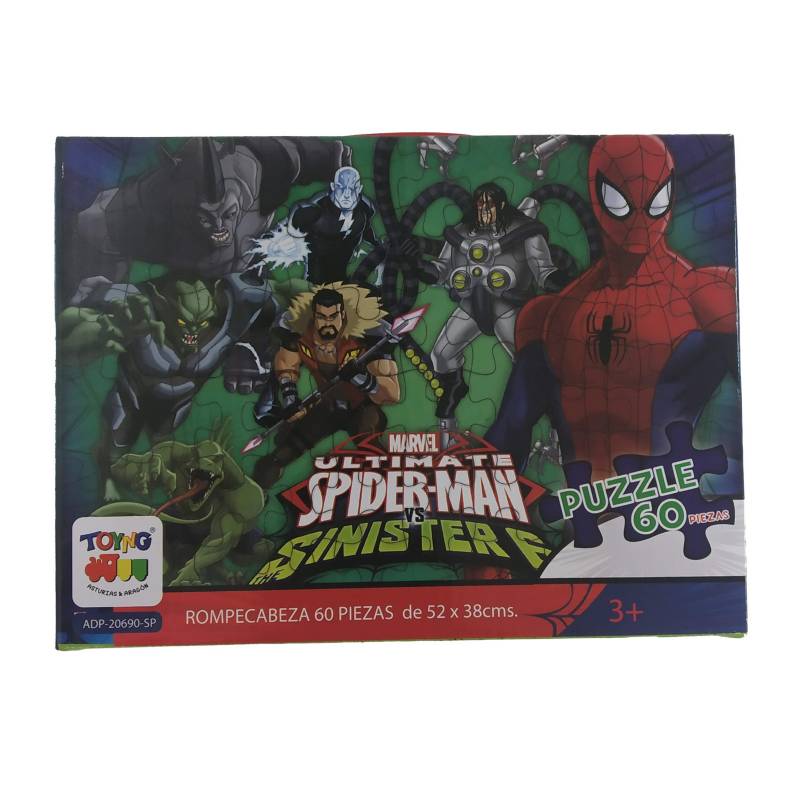 SPIDERMAN - Rompecabezas 60 Pzas Spider-Man